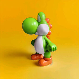 Super Mario Bros. Yoshi Big Action Figure about 12 inches Tall Movable Doll